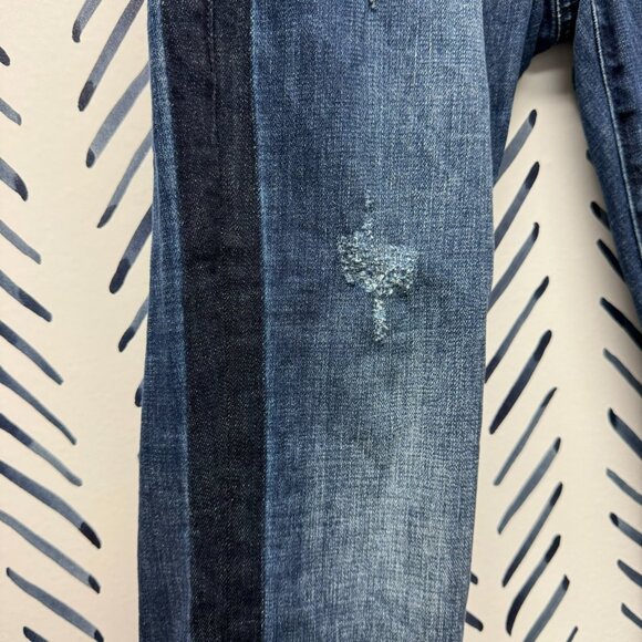 Cabi #3750 Tuxedo Straight Leg Jeans - 4 - Picture 3 of 5